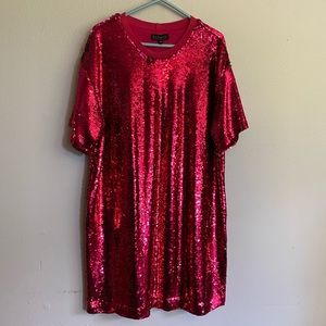 🔥Beautiful Pink Sequin Dress🔥 NWT.